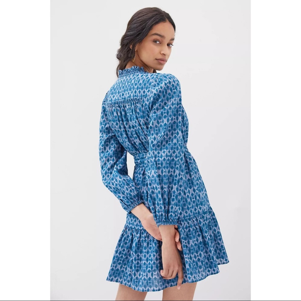Anthropologie Calanthe Mini Shirtdress NWT - XL - Picture 3 of 6